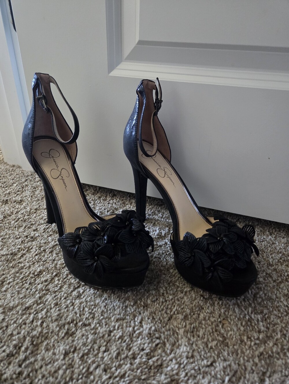Jessica Simspon Open Toe Heel